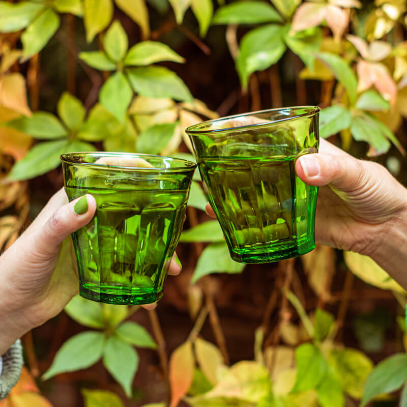 Verre Picardie vert, Duralex - 250 ml (1 pièce)