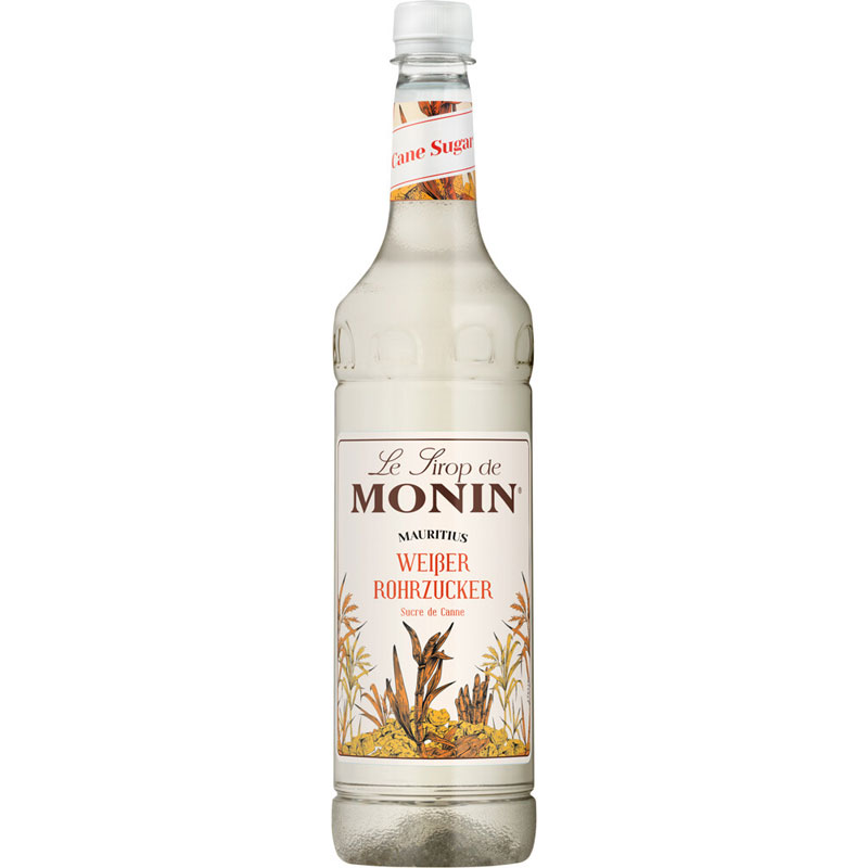 Sucre de canne - Sirop Monin, bouteille PET (1,0l)