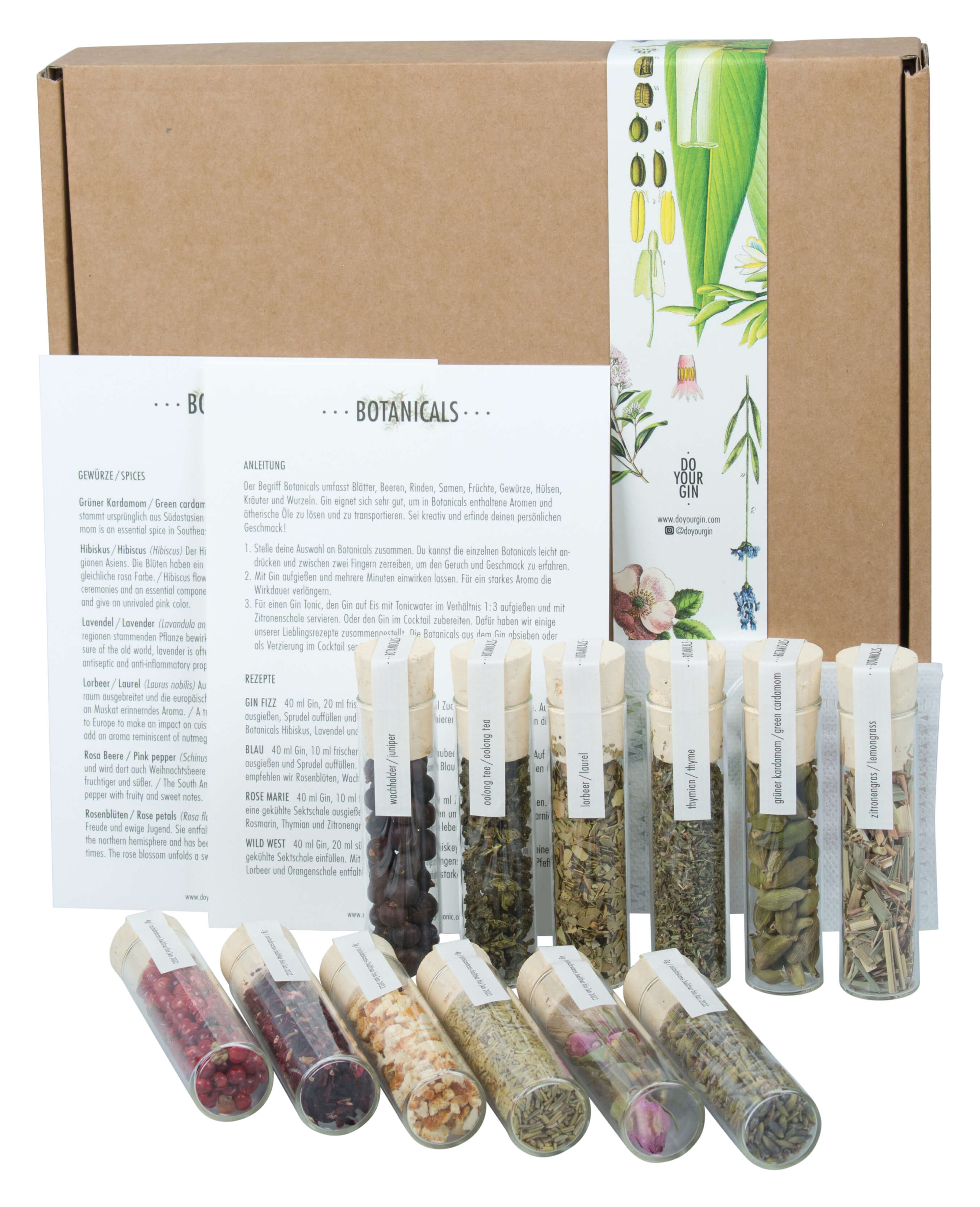 Do Your Gin Botanicals Set