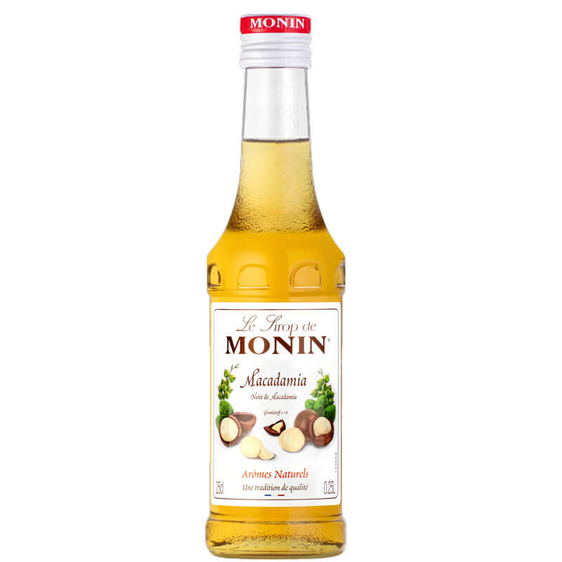 Macadamia - Sirop Monin petite bouteille (0,25l)