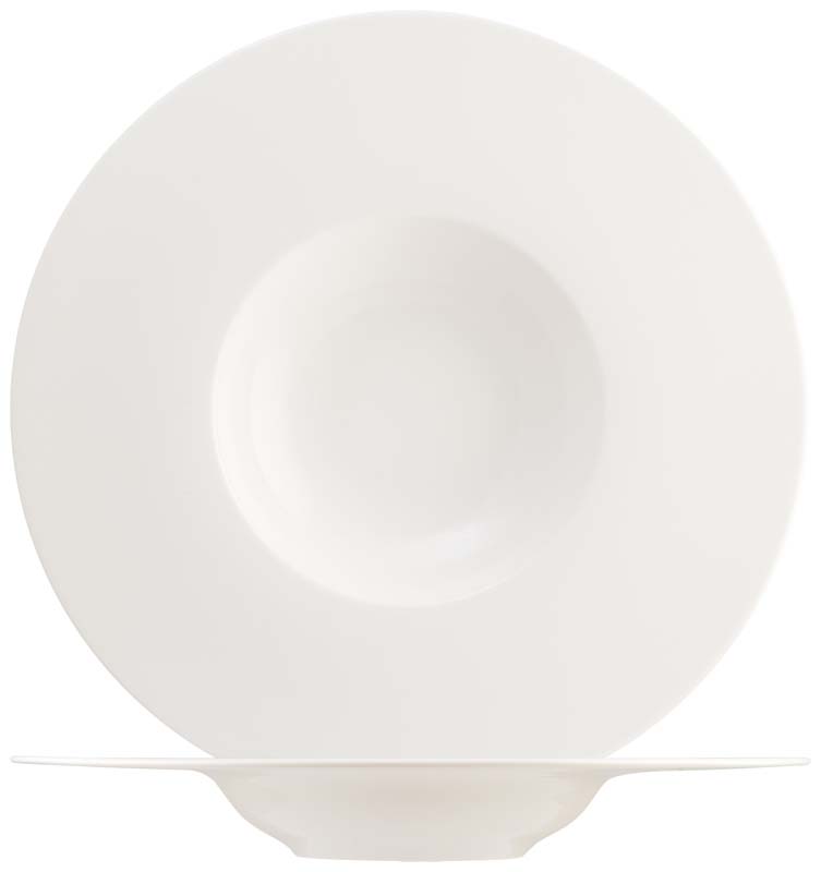 Bonna Neat Cream Assiette à pâtes 30cm crème - 6 pièces