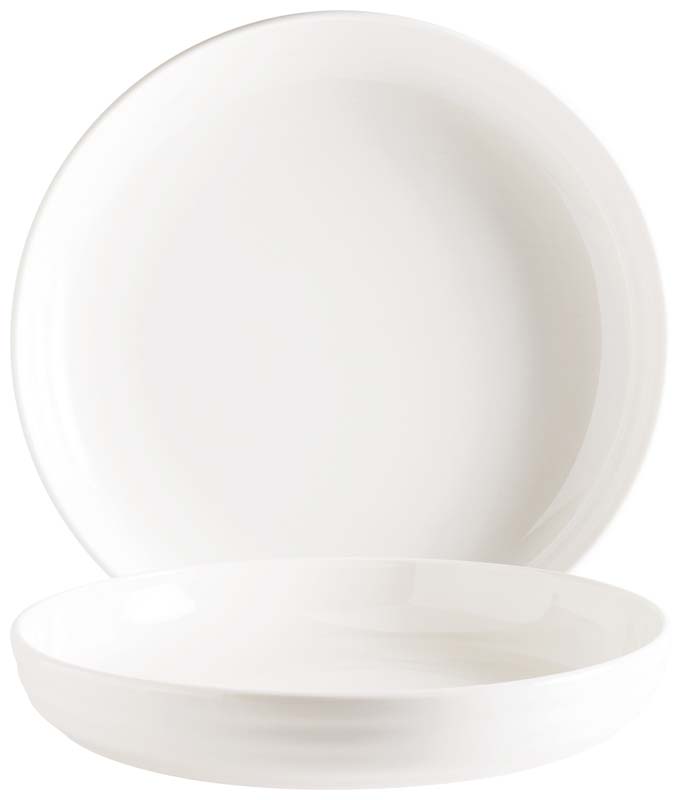 Bonna Pott Bowl Cream 25cm crème - 6 pièces