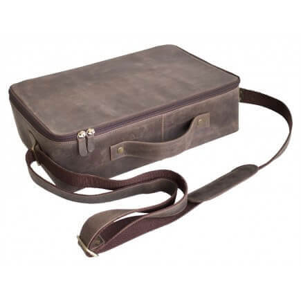 Sac de barman en cuir, marron, Prime Bar - sans contenu