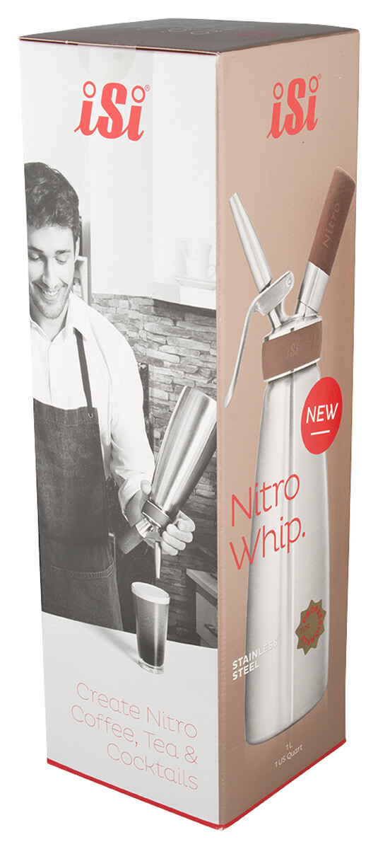 iSi Nitro Whip, acier inoxydable - 1,0l