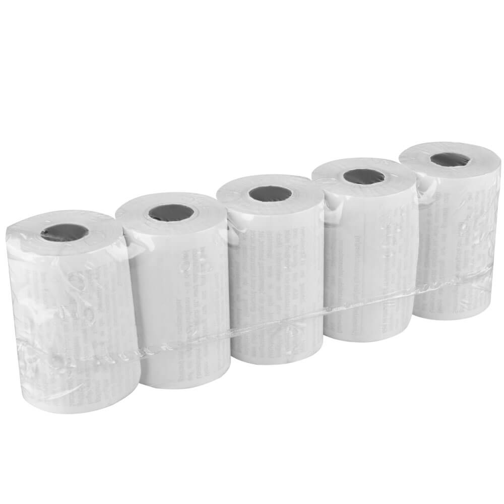 Rouleaux thermiques Sepalastschrifttext, 57mm x 18m x 12mm, diamètre du rouleau 37mm (5 rouleaux)