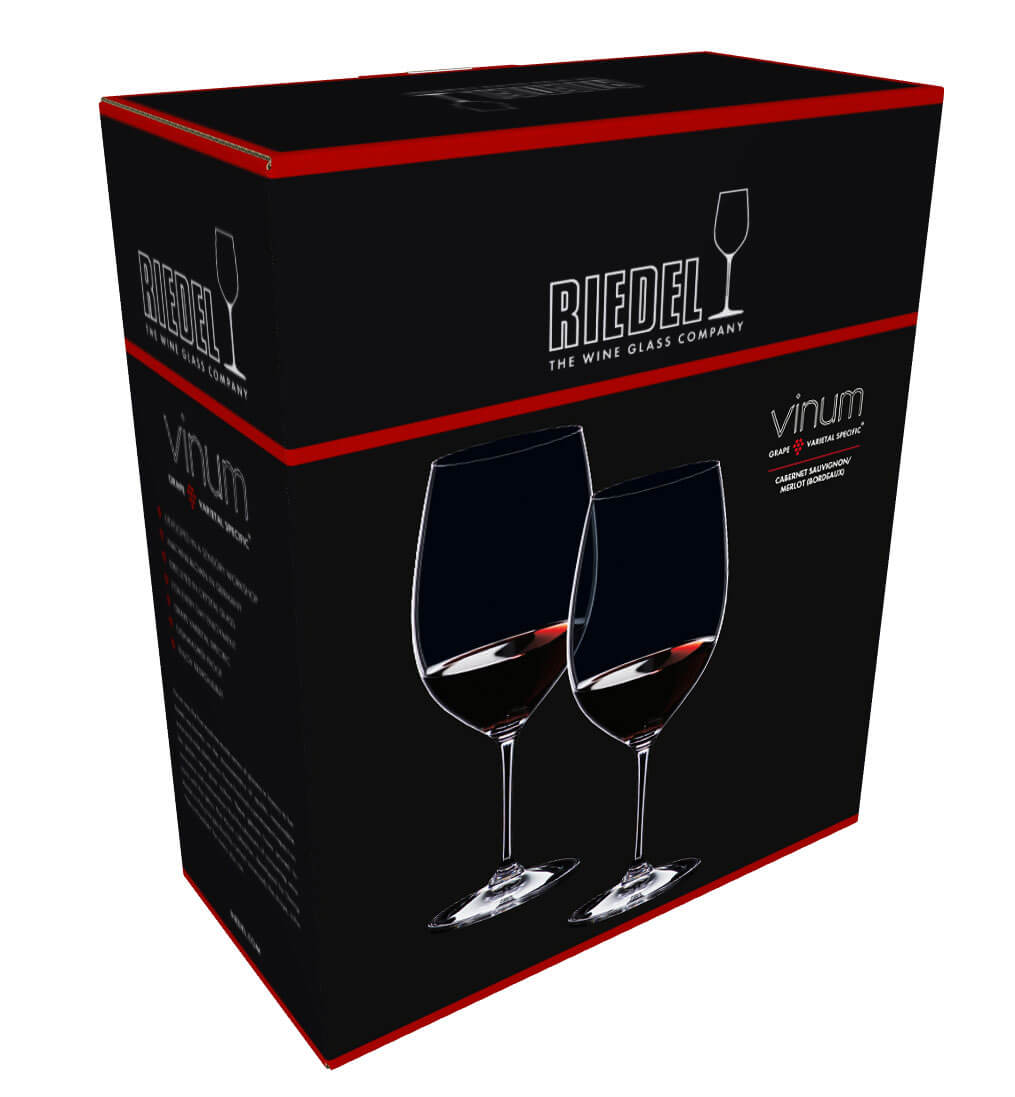 Verre à Cabernet Sauvignon/Merlot Vinum, Riedel - 610ml (2 pcs)