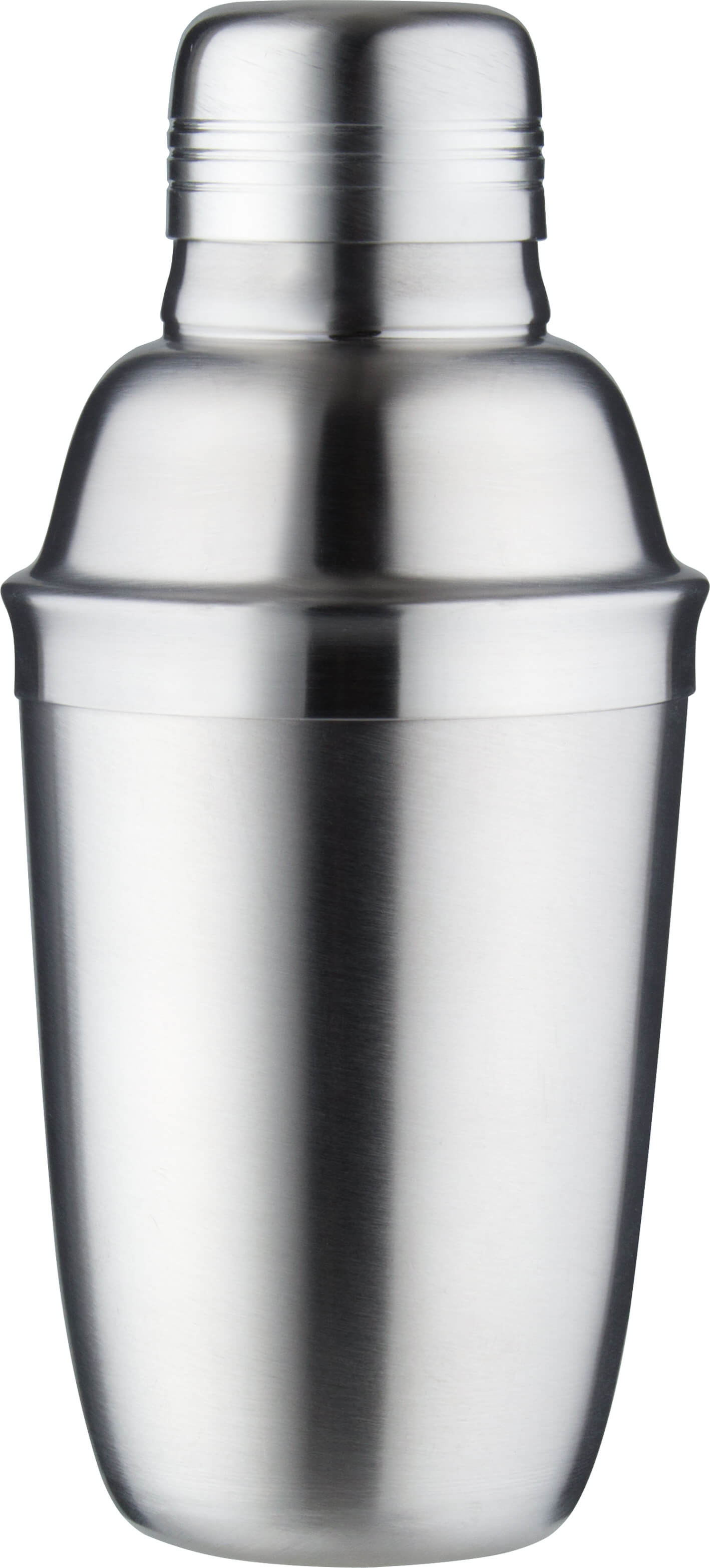 Mini shaker à cocktail, trois pièces, acier inoxydable, 300ml