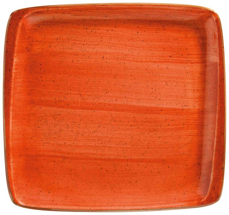 Bonna Aura Terracotta Moove Plaque 32x30cm orange - 6 pièces