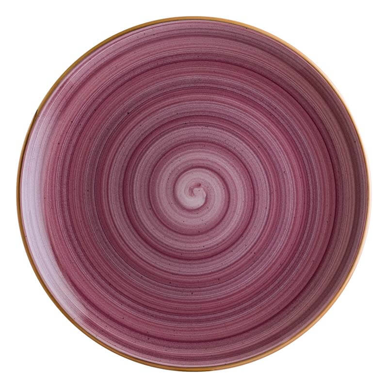 Bonna Aura Blackberry Assiette Gourmet plate 25cm violet - 12 pièces