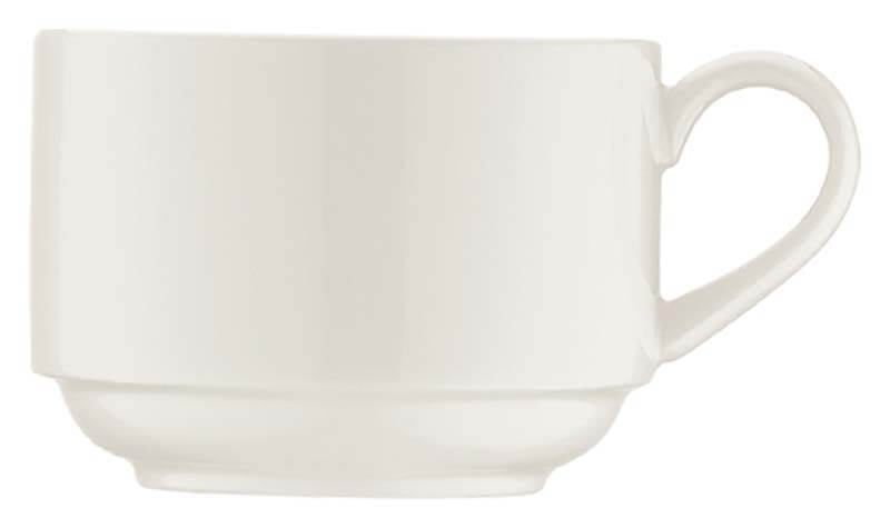 Bonna Banquet Cream Tasse supérieure empilable 21cl crème - 6 pièces