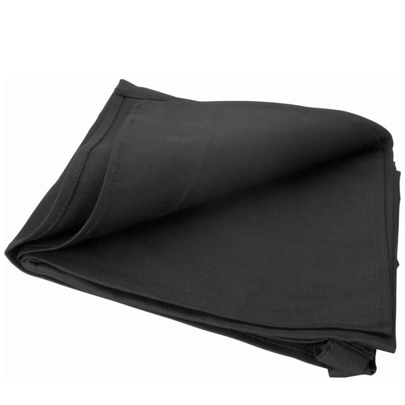 Tablier de bistrot noir, long