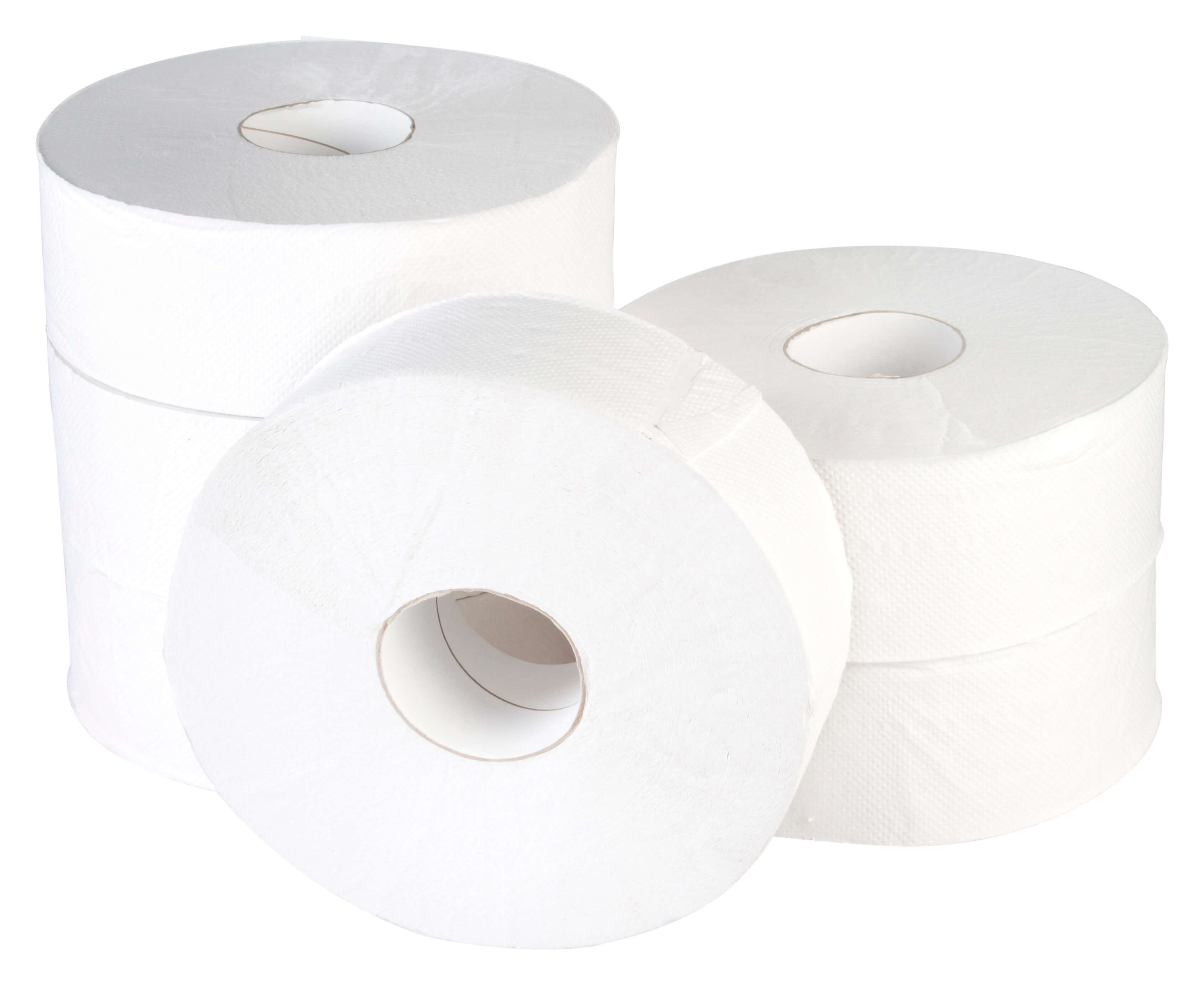 Papier toilette Jumbo 2lg. - blanc (6 pcs.)