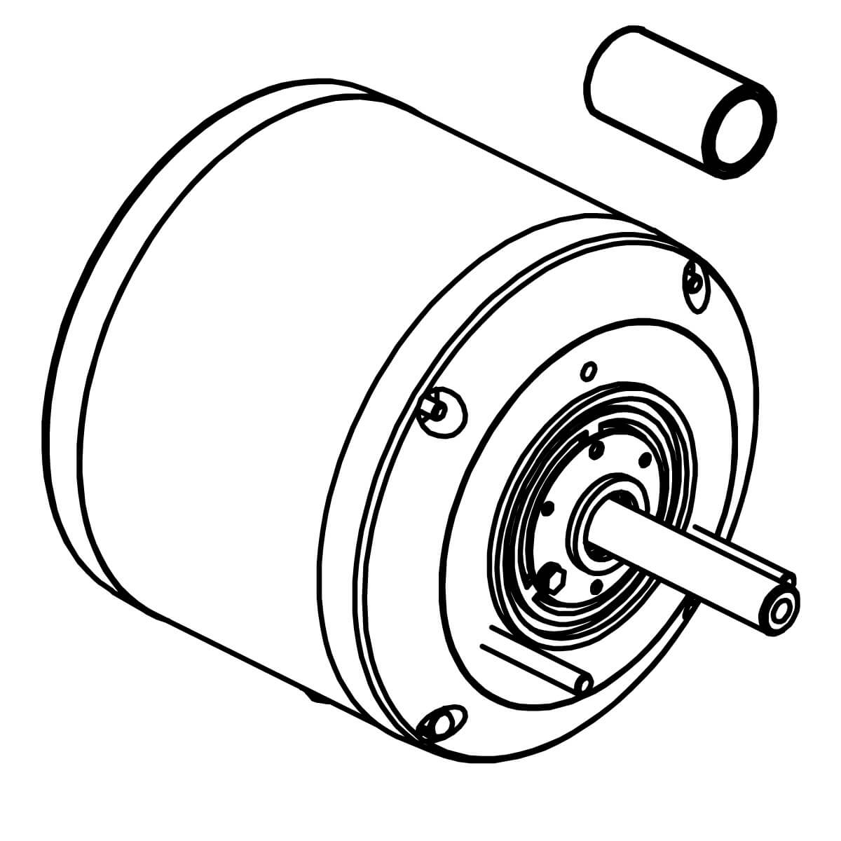 09300 - Santos #9 - Moteur complet 220-240V