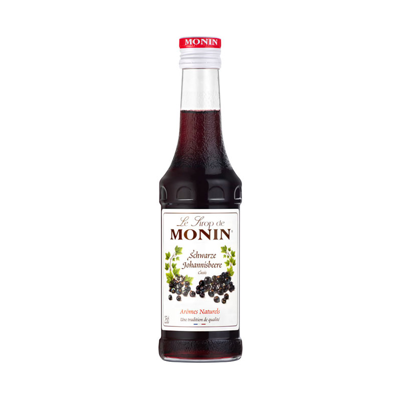 Cassis - Sirop Monin petite bouteille (0,25l)