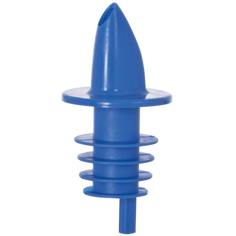 Verseur de bouteilles, plastique, lent - bleu