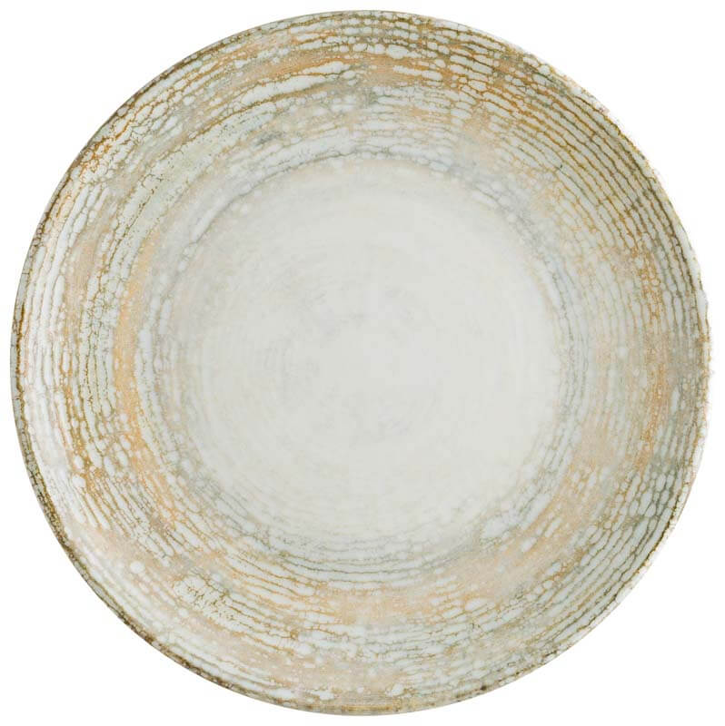 Bonna Patera Gourmet Assiette plate 27cm beige - 12 pièces