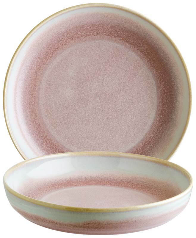 Bonna Pott Bowl Pink 25cm rose - 6 pièces