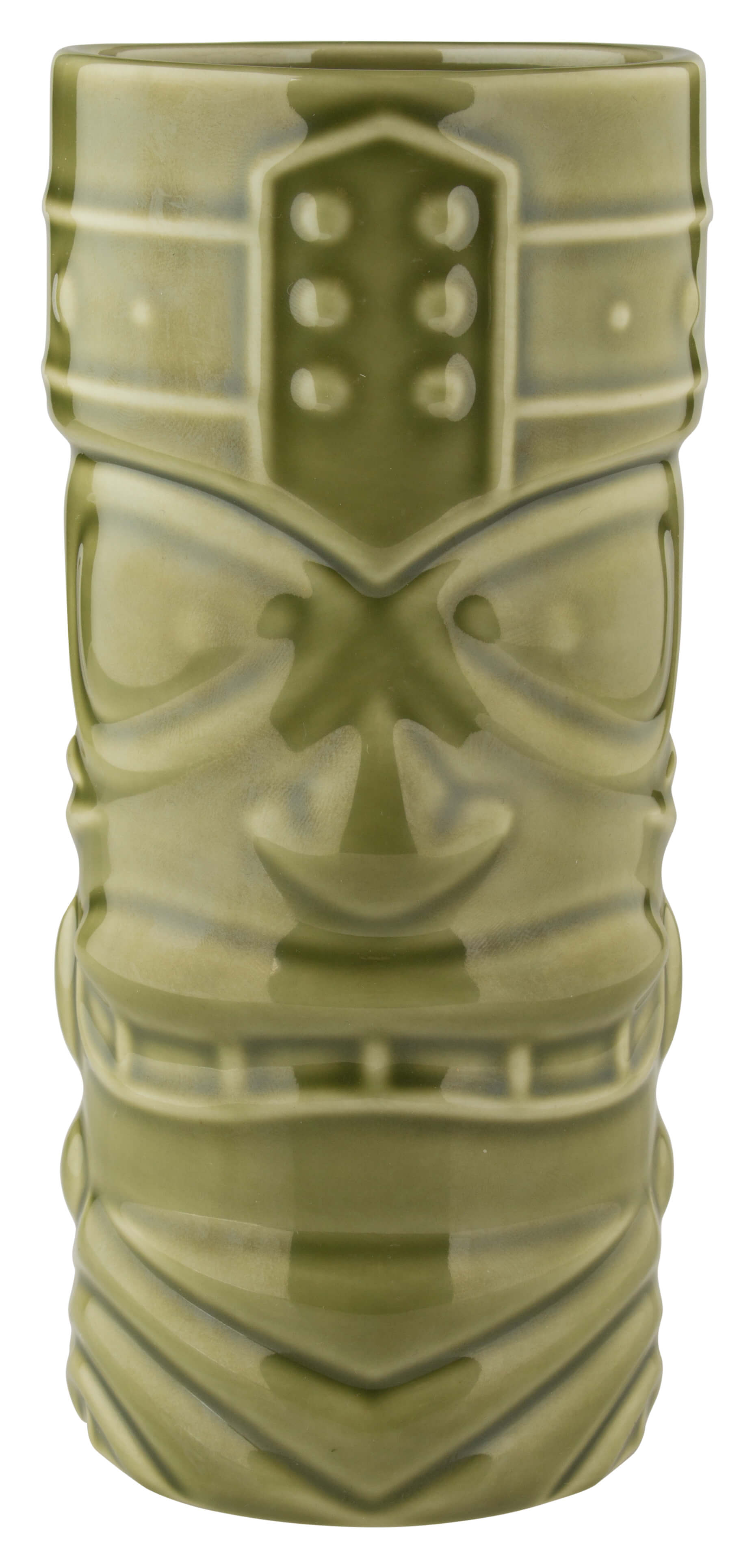 Tiki gobelet Face, vert - 400ml