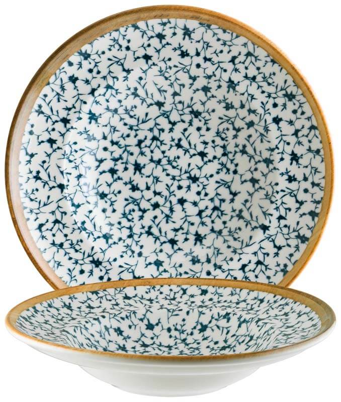 Bonna Calif Gourmet Assiette à pâtes 27cm bleu - 6 pièces