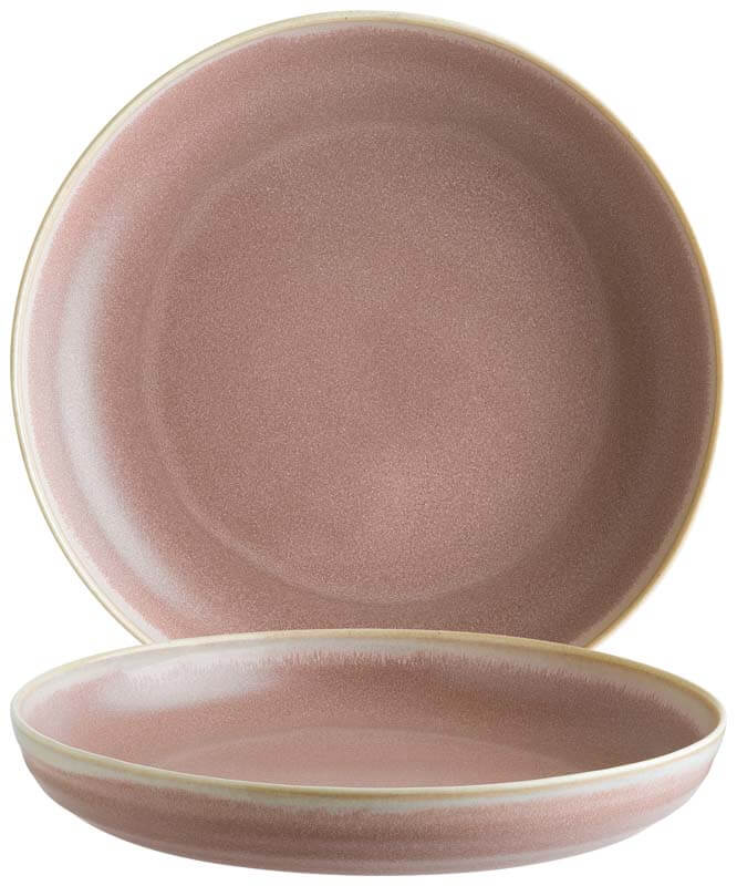 Bonna Pott Bowl Pink 27cm rose - 6 pièces