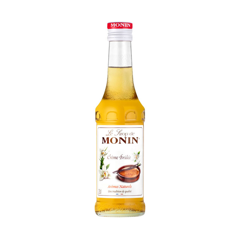 Crème Brûlée - Sirop Monin petite bouteille (0,25l)