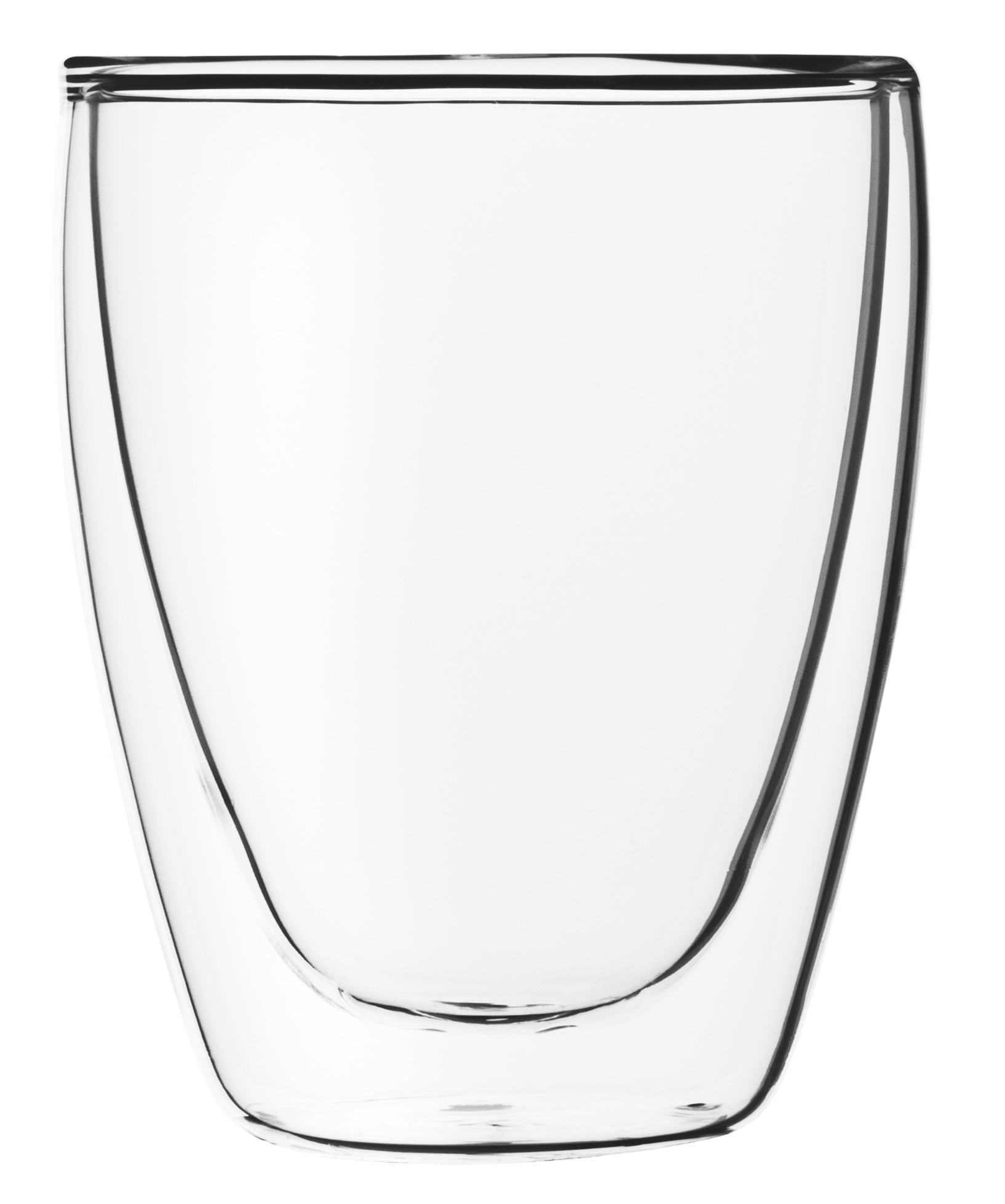 Verre à cappuccino sans anse, double paroi, Lounge - 0,23l