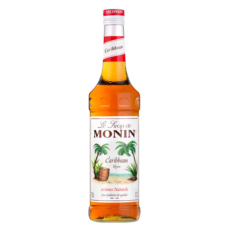 Rhum des Caraïbes - Sirop Monin (0,7l)