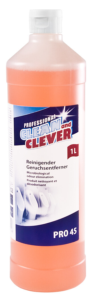 Neutralisateur d'odeurs purifiant, Clean and Clever Professional - PRO 45 (1,0l)