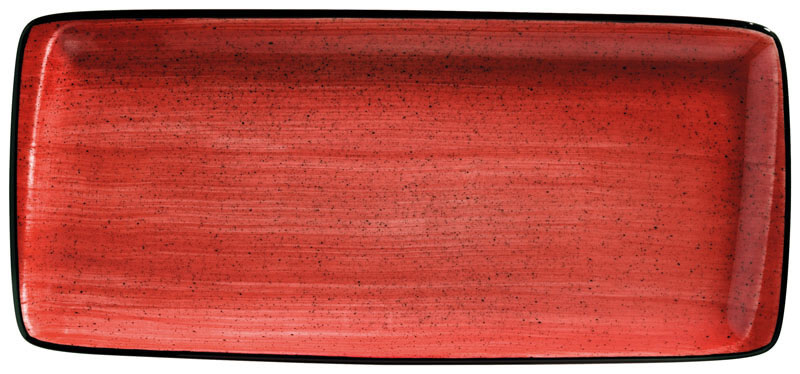 Bonna Aura Passion Moove Plateau 34x16cm rouge - 12 pièces