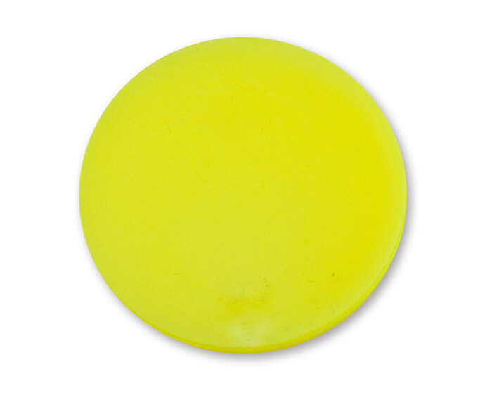 Jeton de valeur - 2,5 x 38mm (1000 pcs.) jaune fluo