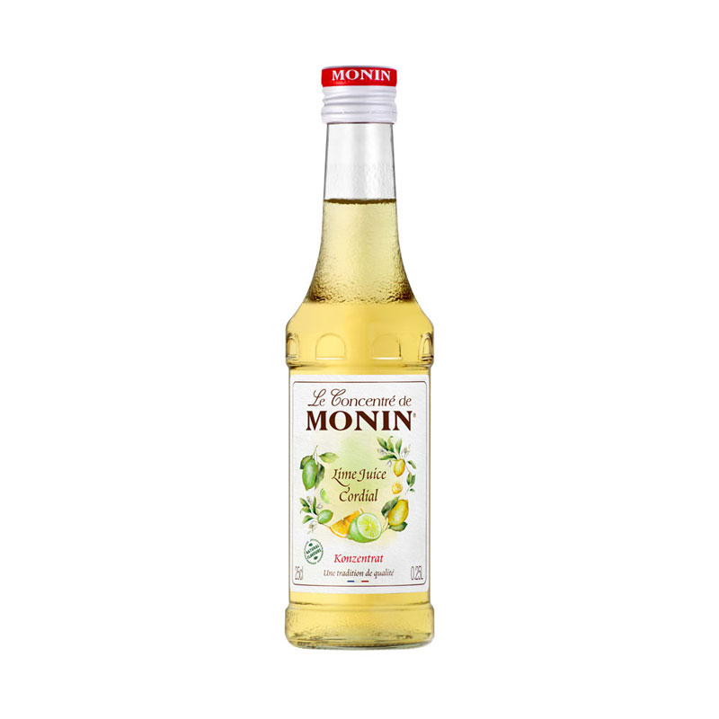 Lime Juice Cordial - Sirop Monin petite bouteille (0,25l)