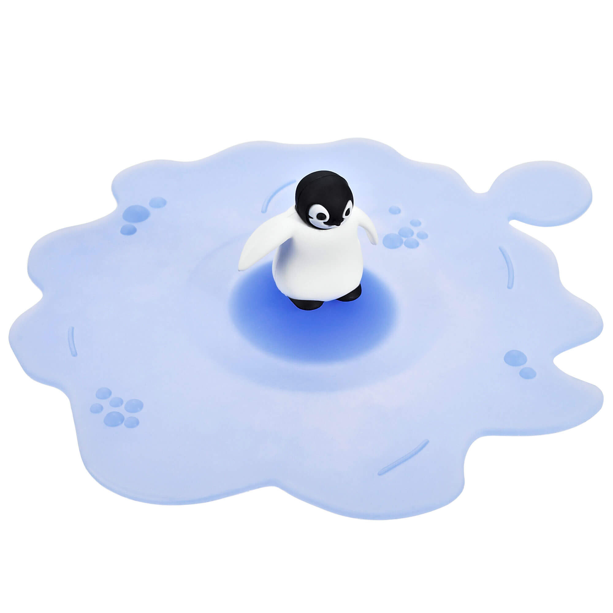 Couvercle en verre silicone, Lurch - Pingouin (10,5cm)