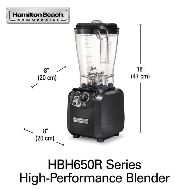 Tempest® Blender haute performance - Hamilton Beach (HBH650R)