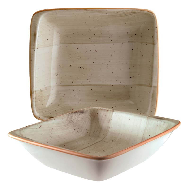 Bonna Aura Terrain Moove plat 19x17cm beige - 12 pièces