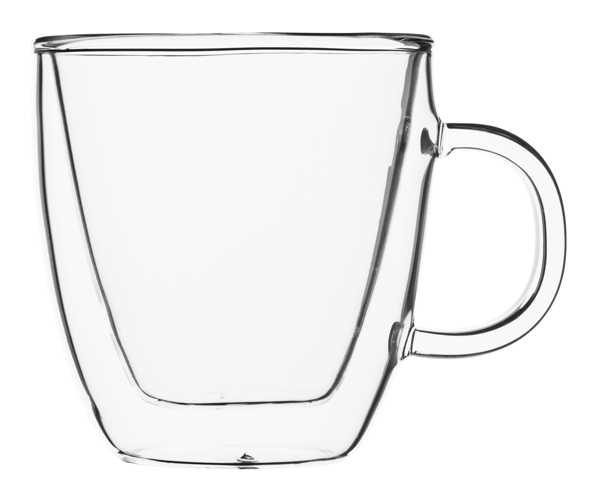 Verre Doppio avec anse, double paroi, Enjoy - 0,15l