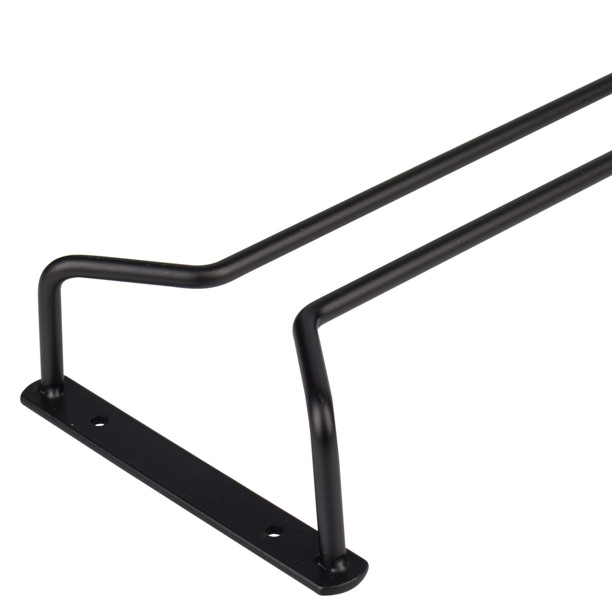 Rail porte-verres 61,5cm - noir