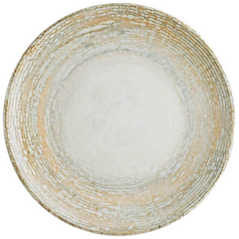 Bonna Patera Gourmet Assiette plate 30cm beige - 6 pièces