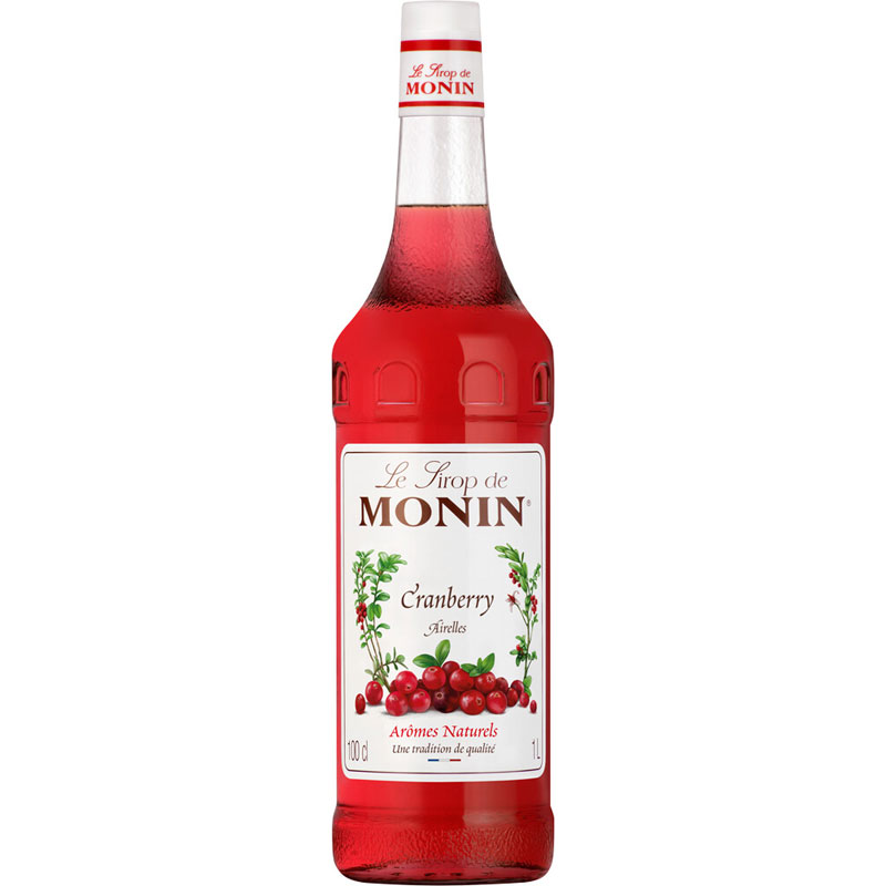 Cranberry - Sirop Monin (1,0l)