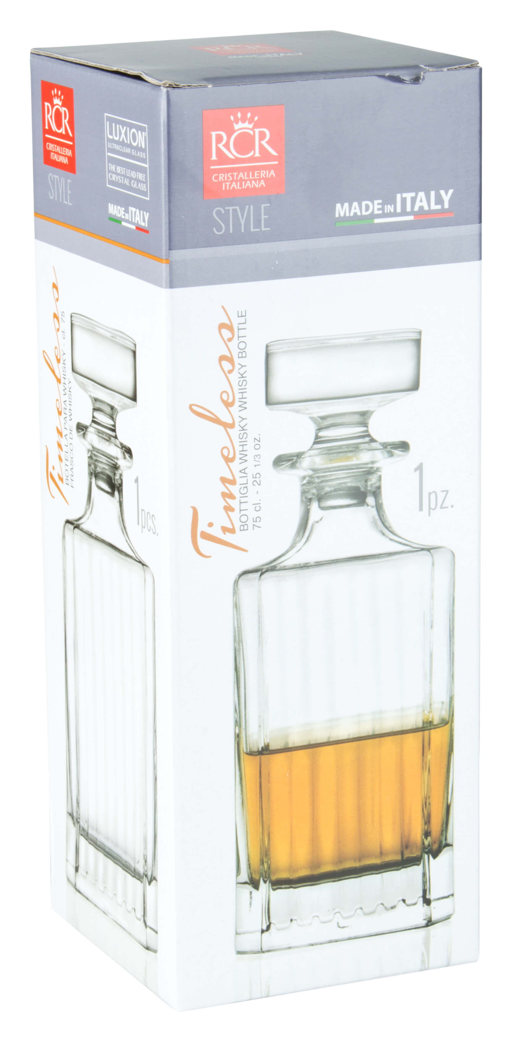 Carafe à whisky Timeless, RCR - 750ml