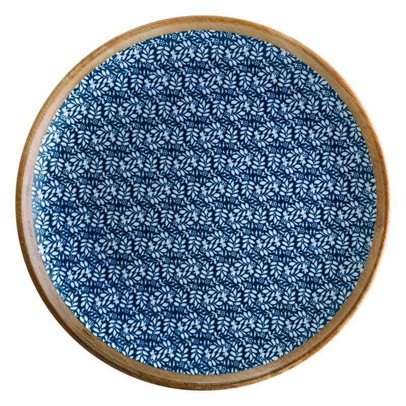 Bonna Lupin Assiette Gourmet plate 30cm bleu - 6 pièces