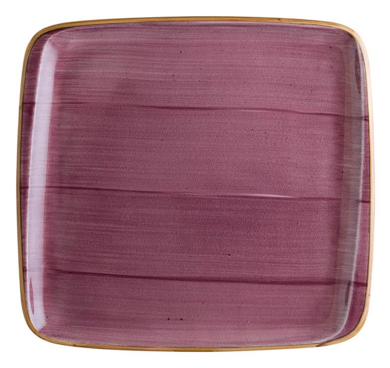 Bonna Aura Blackberry Moove Plateau 27x25cm violet - 6 pièces