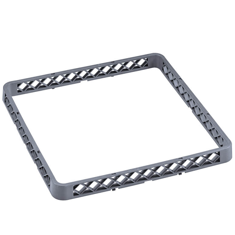 Embouts ouverts pour panier de lavage, gris (Rack 98) - 50x50x4,5cm