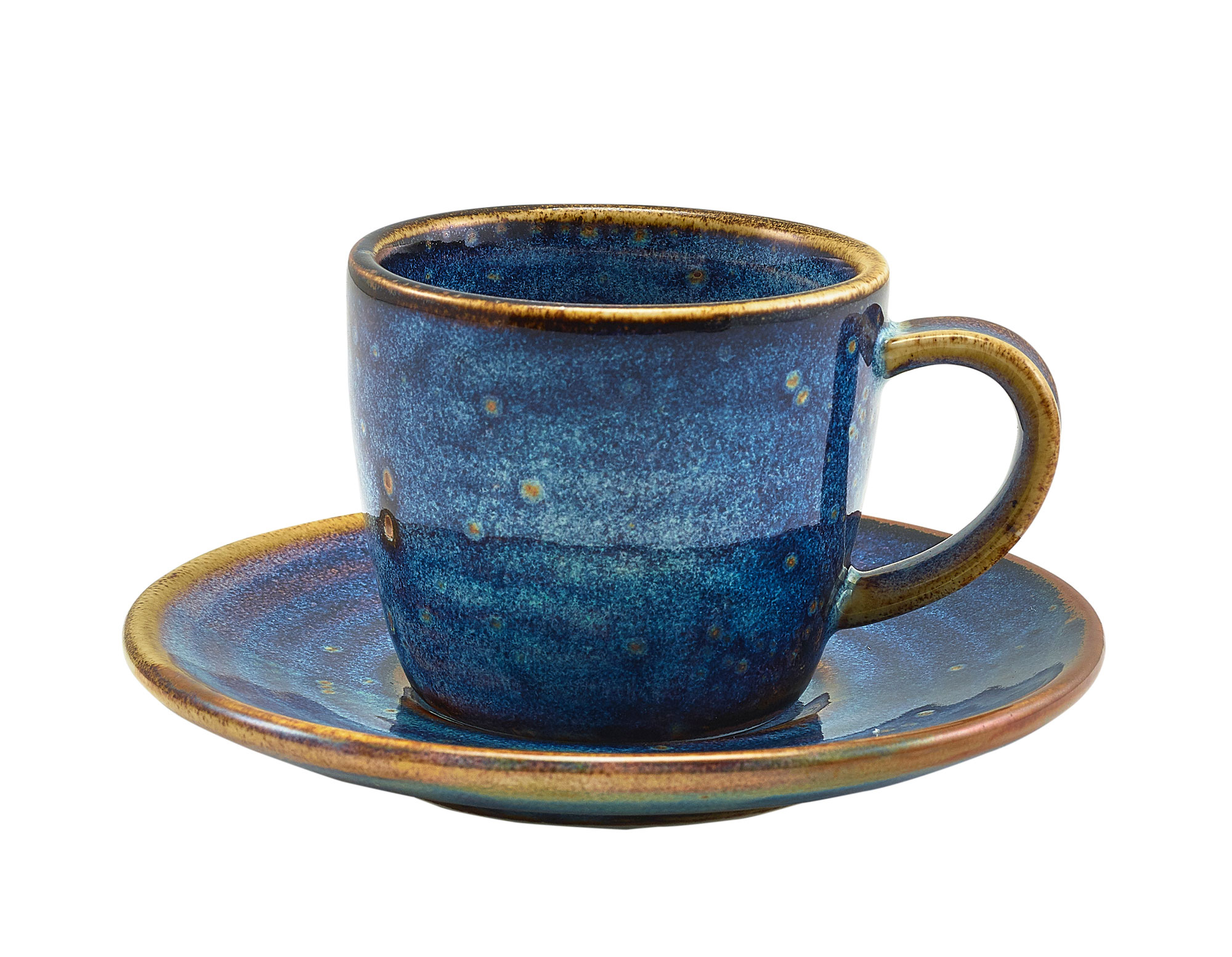 Soucoupe pour espresso Terra Aqua Blue - 11,5cm (6 pcs)