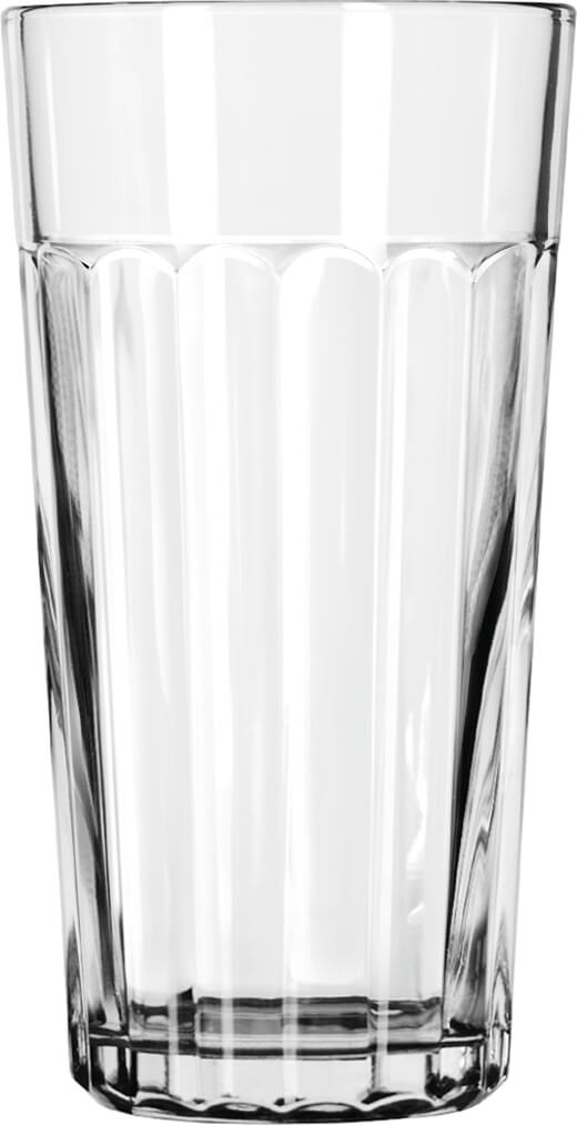 Verre à thé glacé, Paneled Tumblers Libbey - 592ml (12 pcs.)