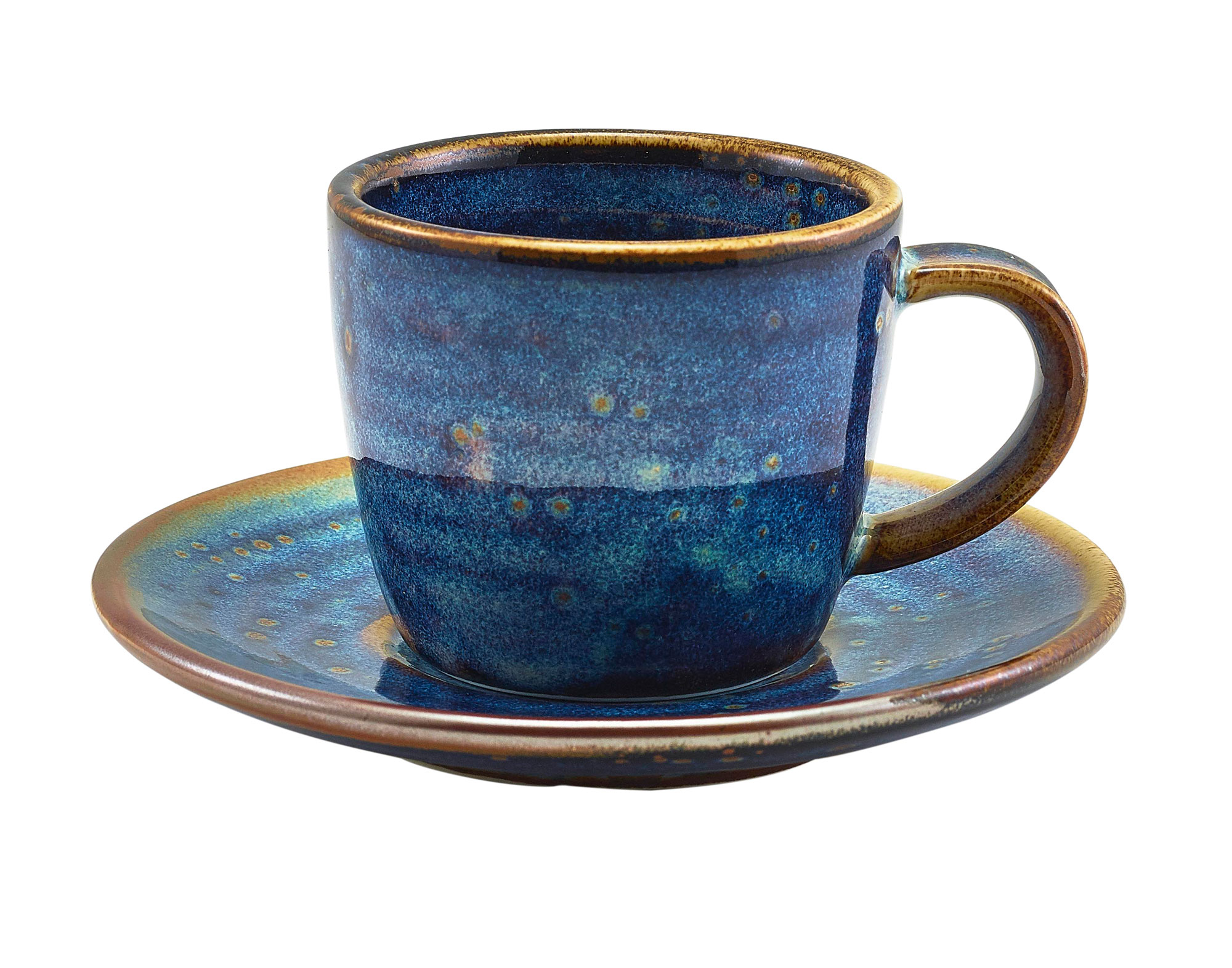 Soucoupe pour espresso Terra Aqua Blue - 11,5cm (6 pcs)