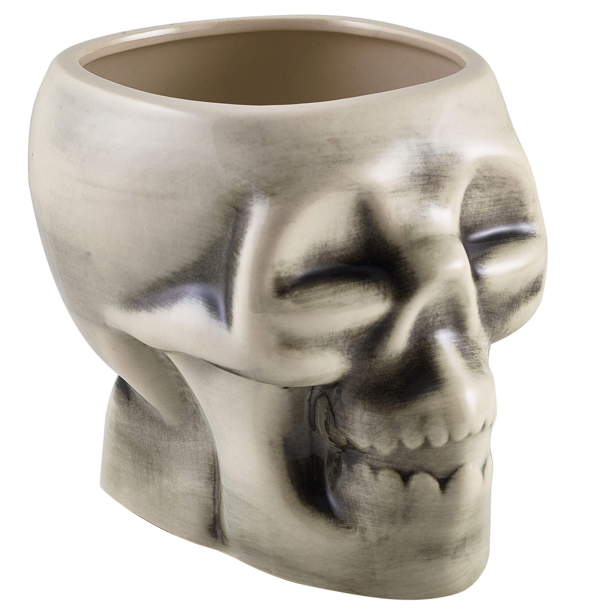 Gobelet Tiki Skull, blanc - 800ml