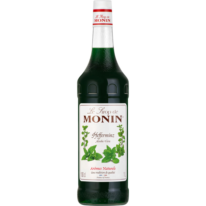 Menthe poivrée, verte - Sirop Monin (1,0l)