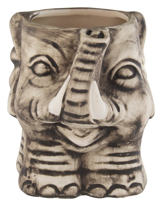 Tiki gobelet "Elephant", matt finish - 350ml