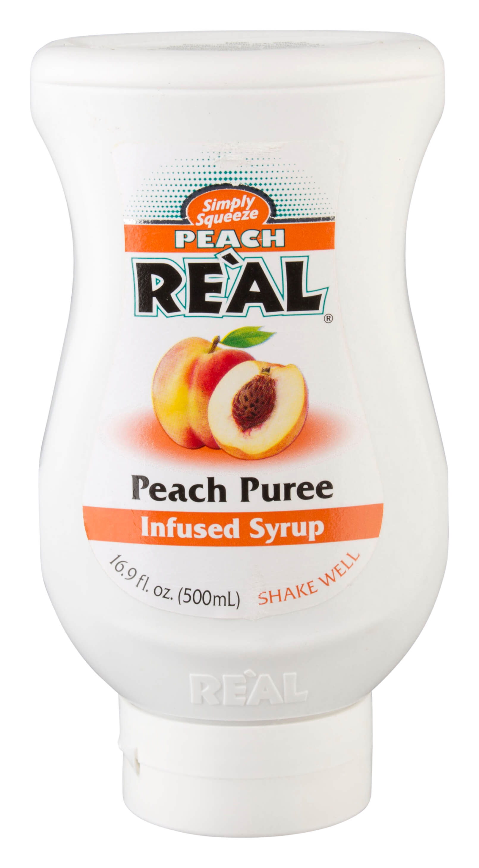 Peach Real - Sirop de pêche (500ml)