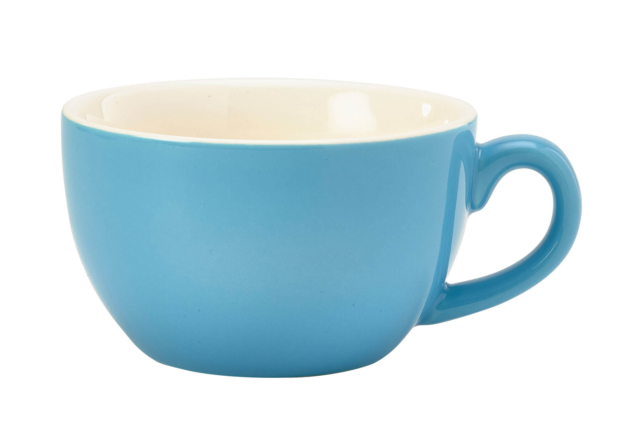 Tasse à cappuccino bleue - 250ml (6 pcs)